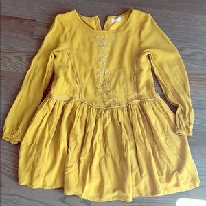 Beautiful Zara dress-yellow- girl